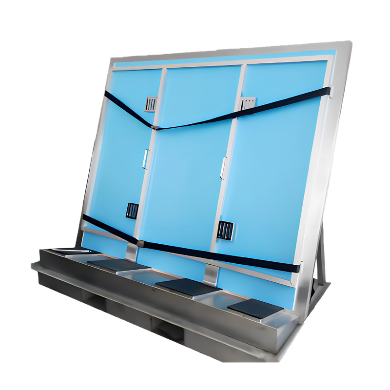 Ultra-thin liquid crystal glass transfer A-frame